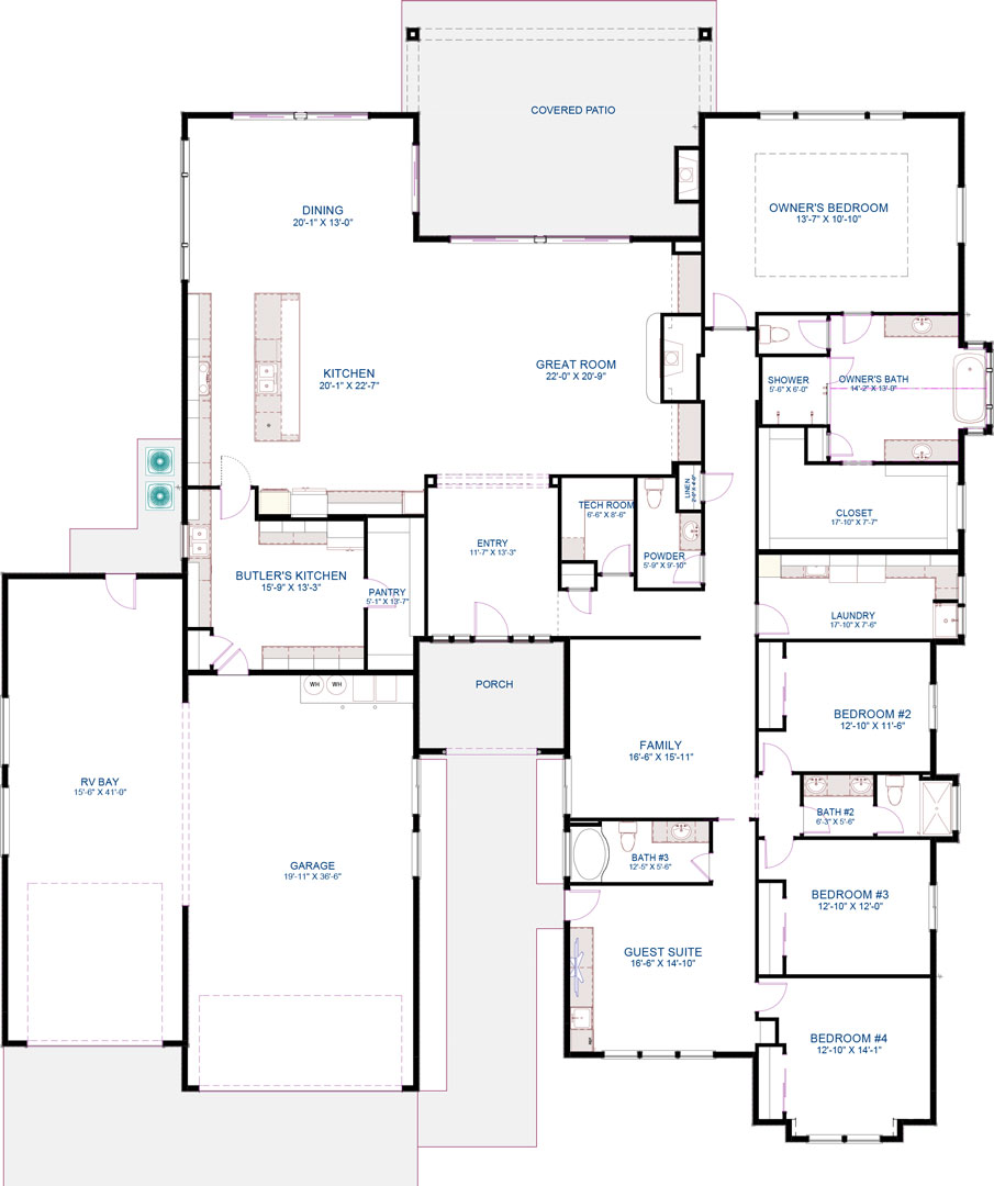 Floor Plan Details Biltmore Home Builders